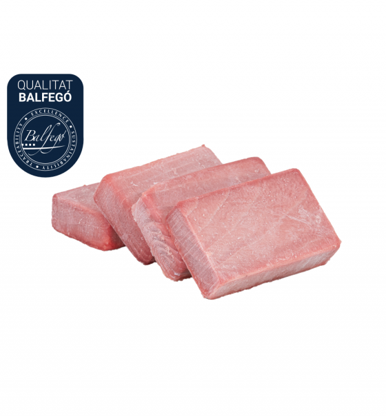 Lomo atún rojo congelado | Calidad Balfegó | Formato: 1kg de tabletas