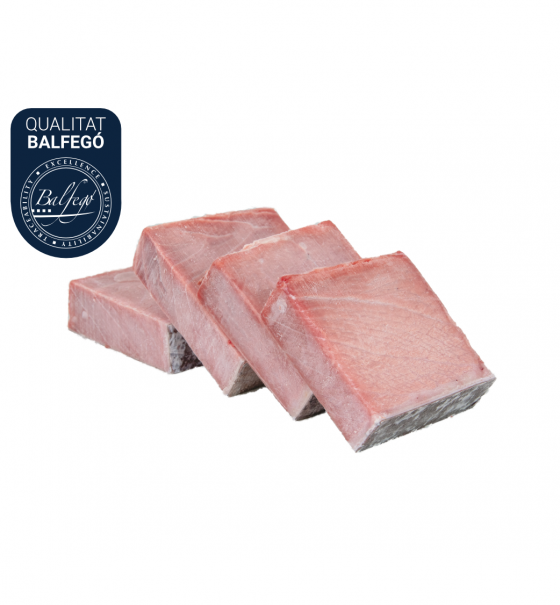 Ventresca de tonyina roja congelada | Qualitat Balfegó | Format: 1 kg de tauletes
