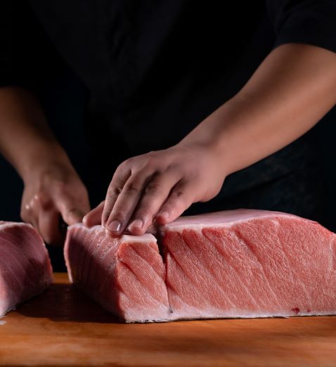 Ventresca de tonyina roja congelada | Qualitat Balfegó | Format: 1 kg de tauletes